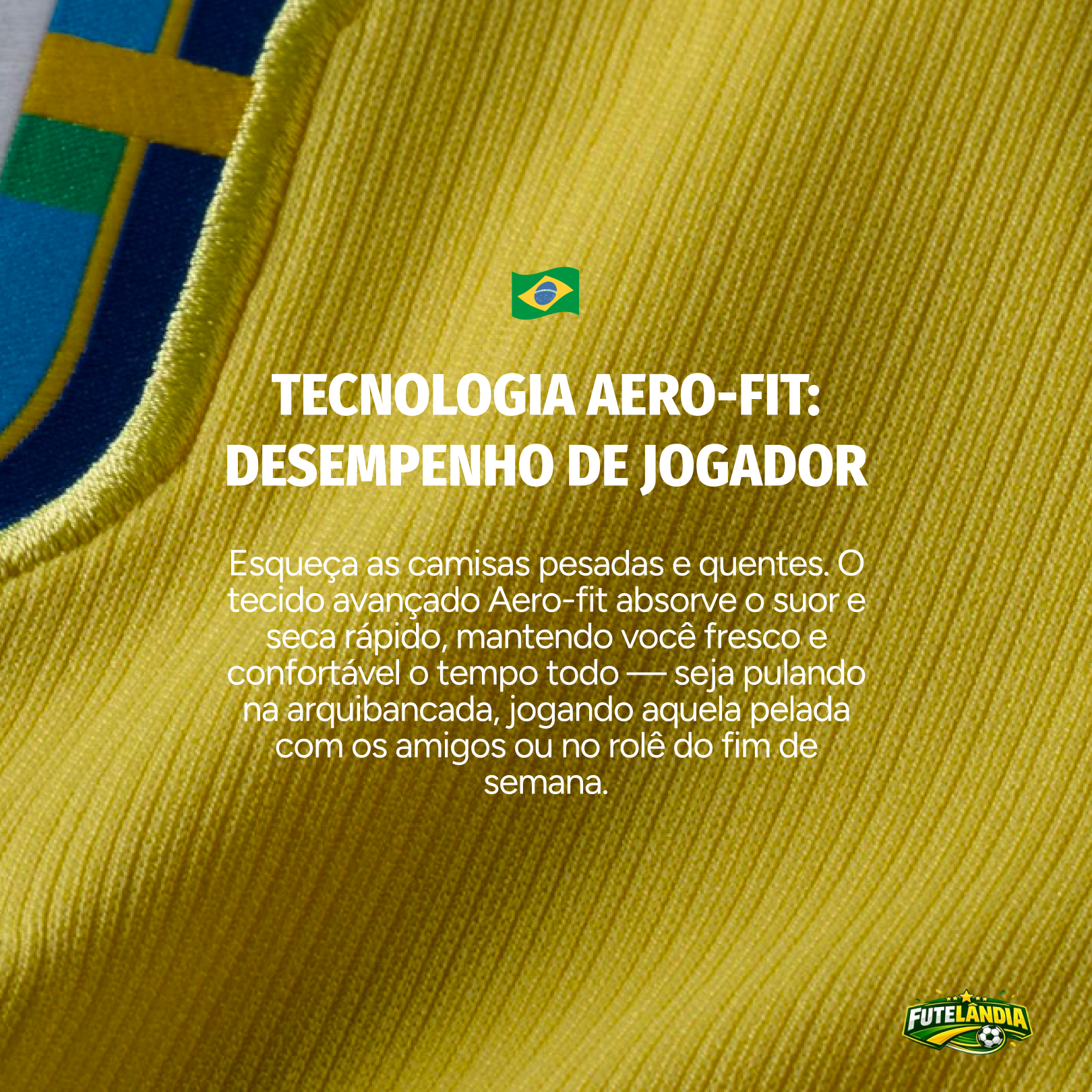 Camiseta da Seleção Brasileira - Copa 2026 [Adulto + Infantil]
