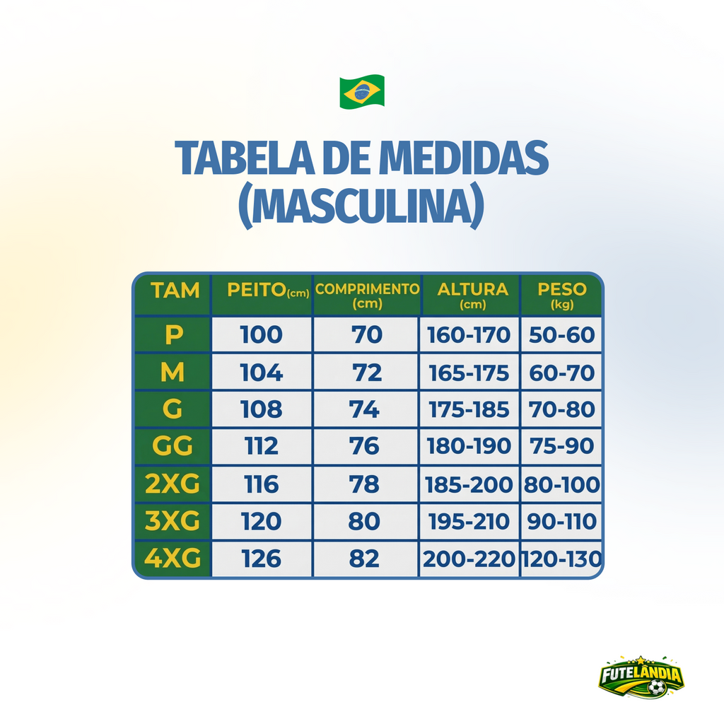 Camiseta da Seleção Brasileira - Copa 2026 [Adulto + Infantil]