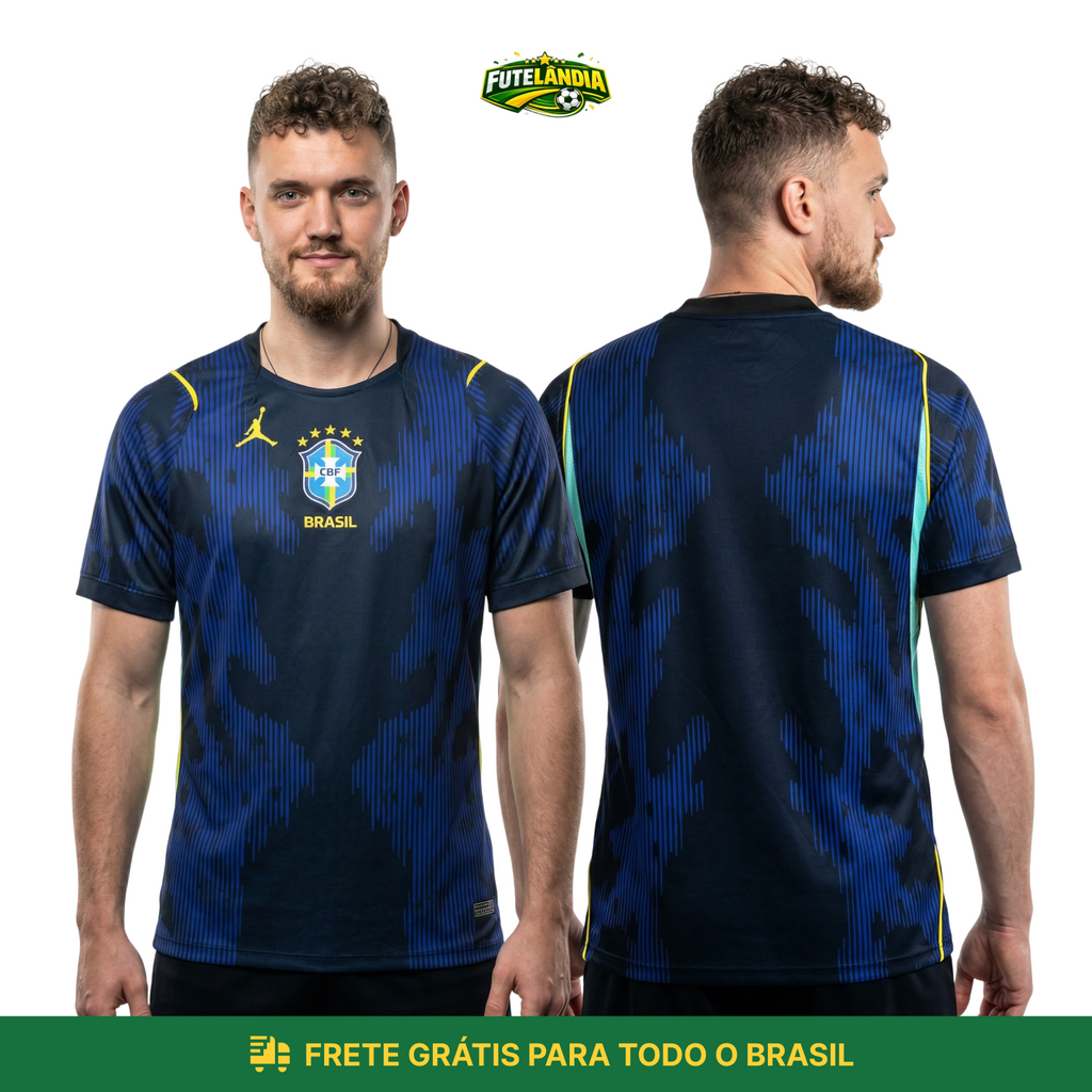 Camiseta da Seleção Brasileira - Copa 2026 [Adulto + Infantil]