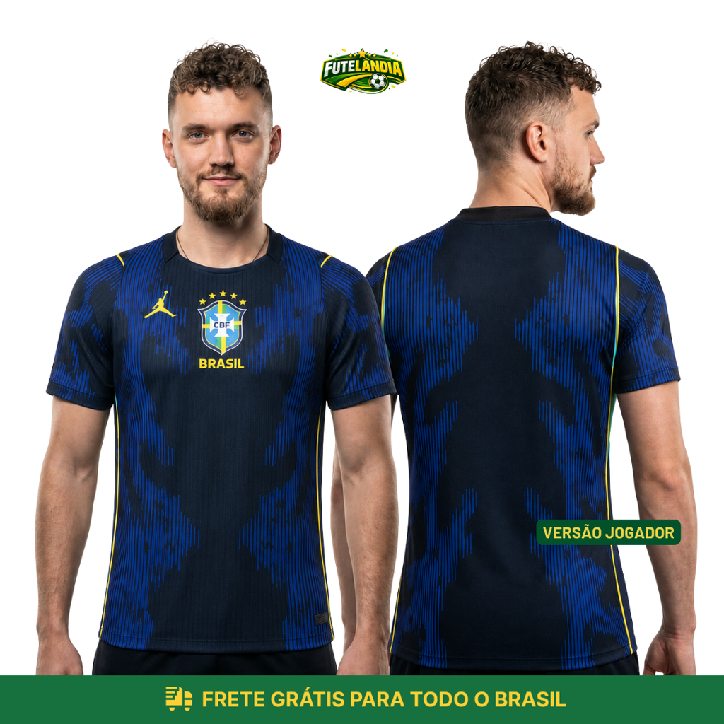 Camiseta da Seleção Brasileira - Copa 2026 [Adulto + Infantil]