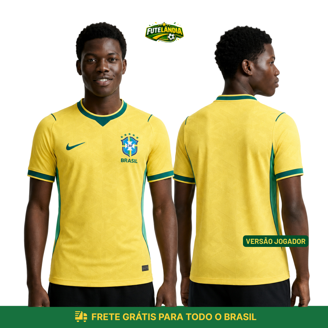 Camiseta Seleção Brasileira - Copa 2026 [Promoção Pré-Copa]