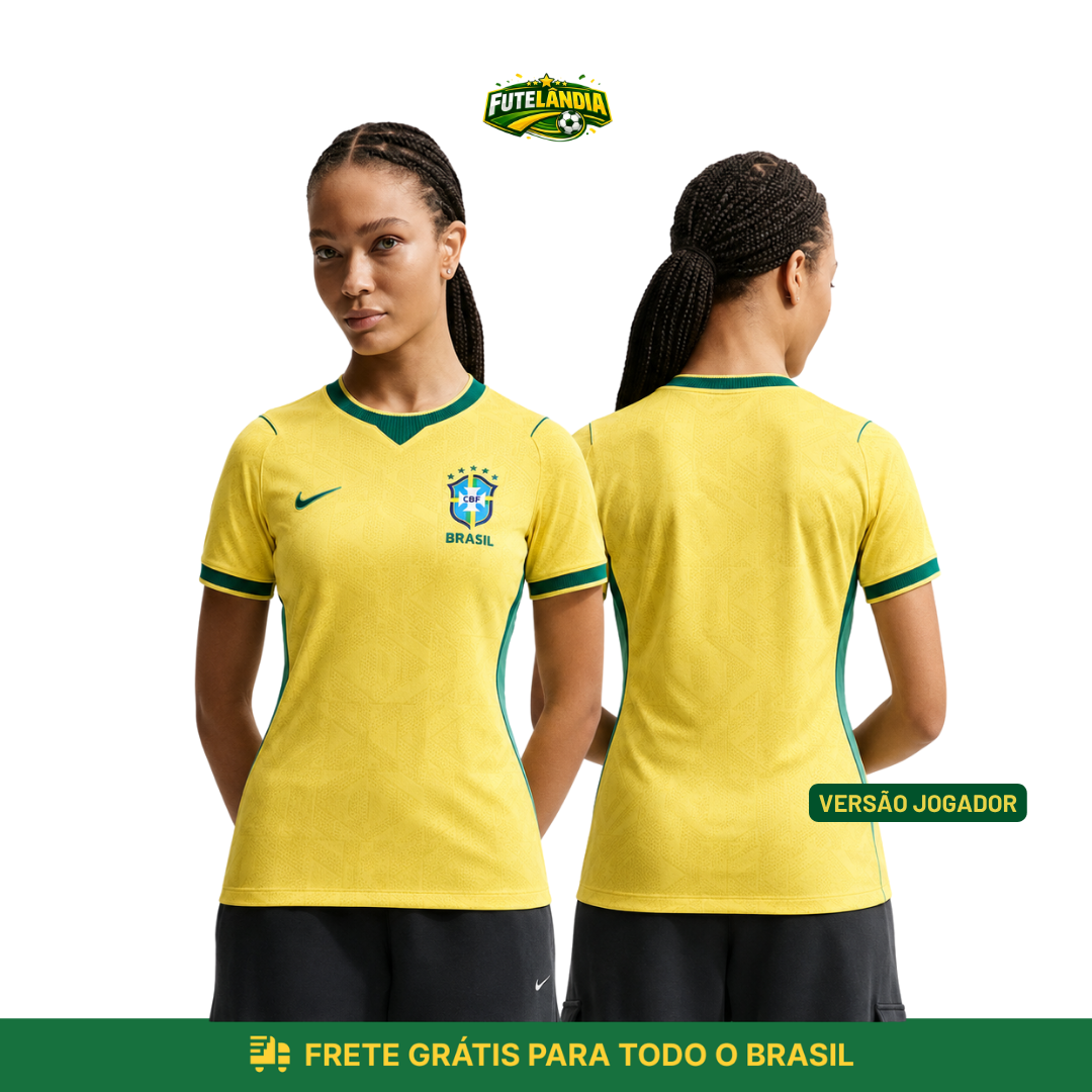 Camiseta Seleção Brasileira - Copa 2026 [Promoção Pré-Copa]