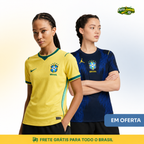 Camiseta da Seleção Brasileira - Copa 2026 [Adulto + Infantil]